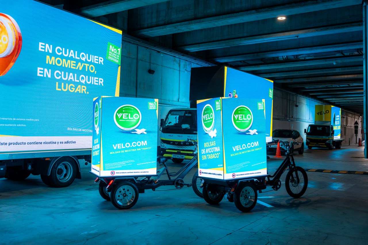 Velo AdBike and AdVan fleet in Spain