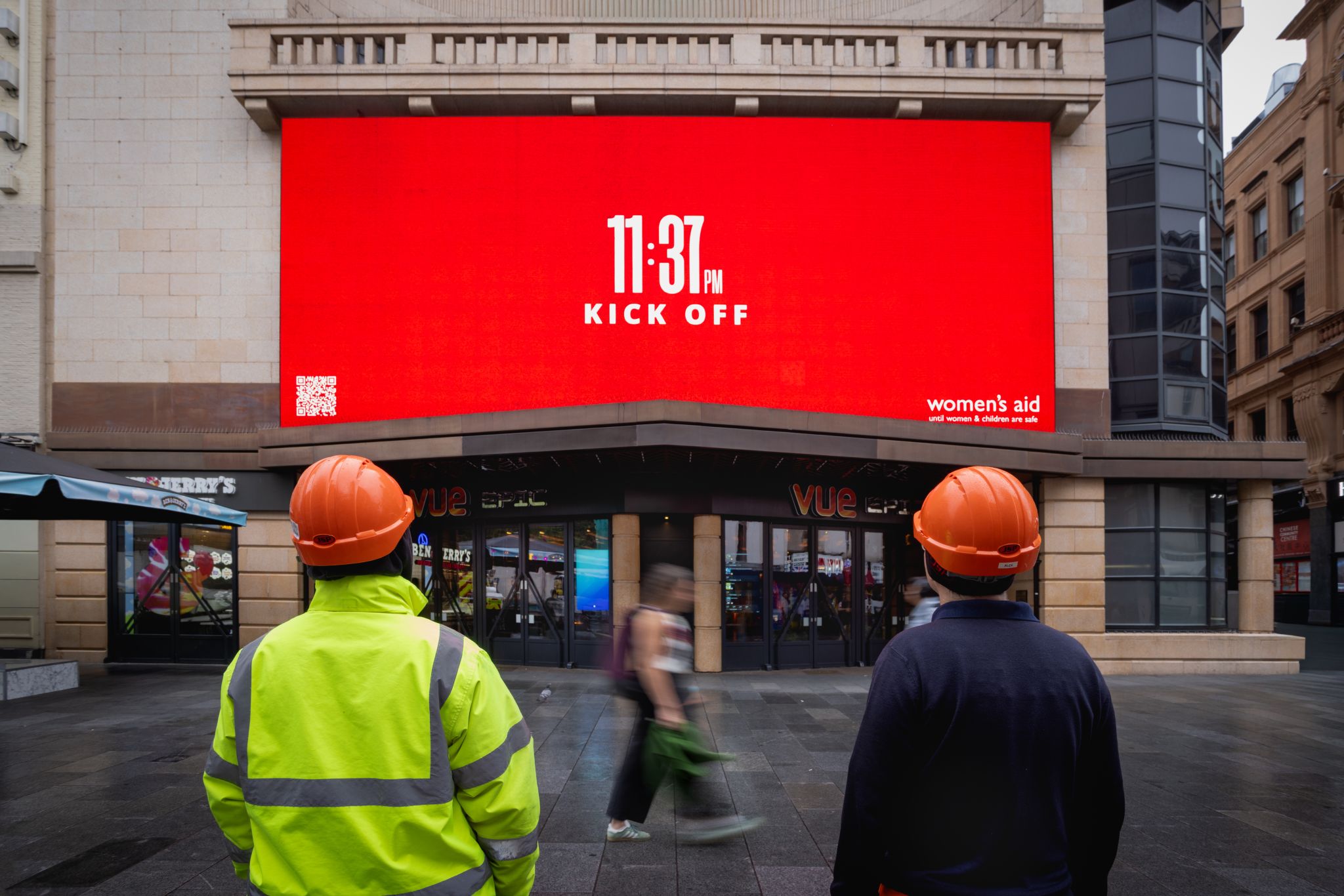 The Other Kick Off campaign: Leicester Square