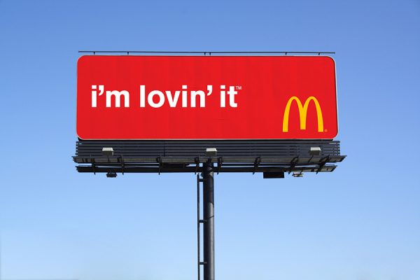 McDonalds Billboard Advertising example